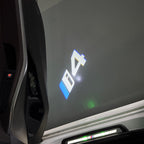 ÉCLAIRAGE DE PROJECTEUR BMW M3 LOGO Nr.24 (quantité 1 = 1 jeux / 2 feux de porte)