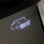 BRZ LOGO PROJECROTR LIGHTS Nr.03 (quantité 1 = 1 ensemble/2 feux de porte)