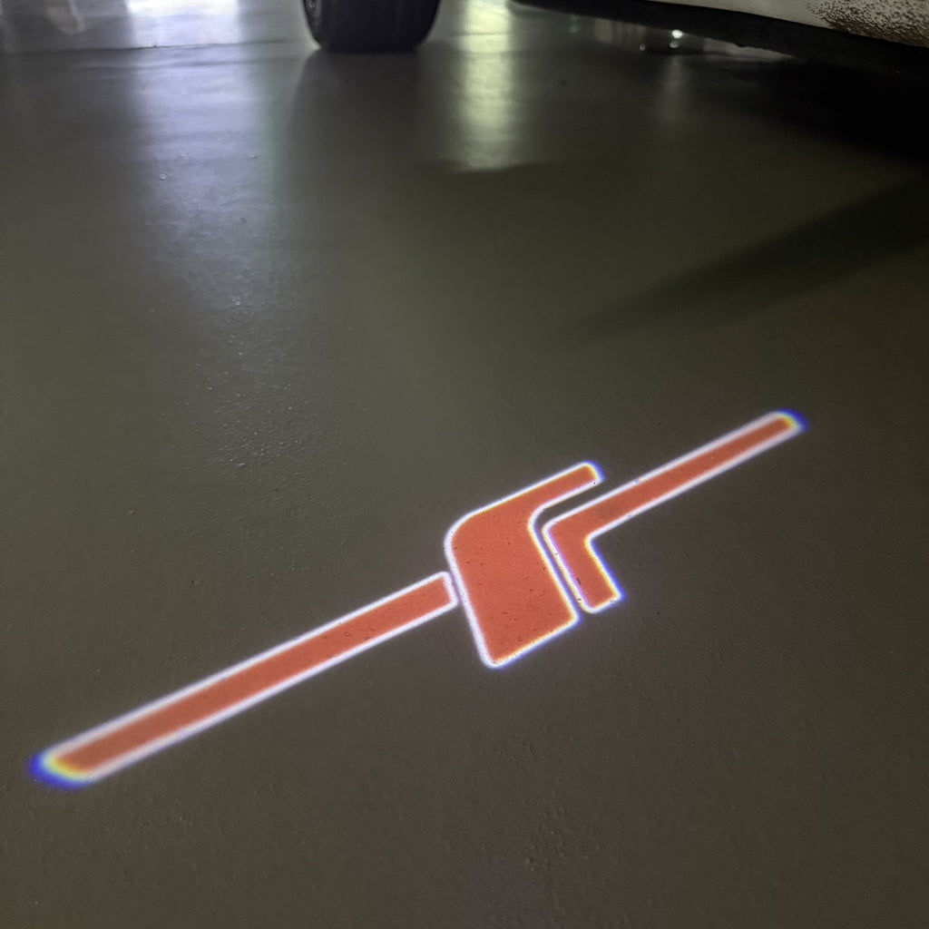 BRZ LOGO PROJECROTR LIGHTS Nr.03 (Menge 1 = 1 Sets/2 Türleuchten)