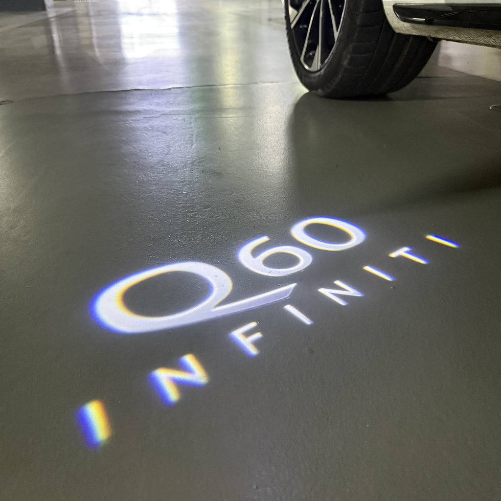 INFINTI QX56 LOGO PROJECROTR LIGHTS Nr.74 (quantité 1 = 1 ensemble/2 feux de porte)