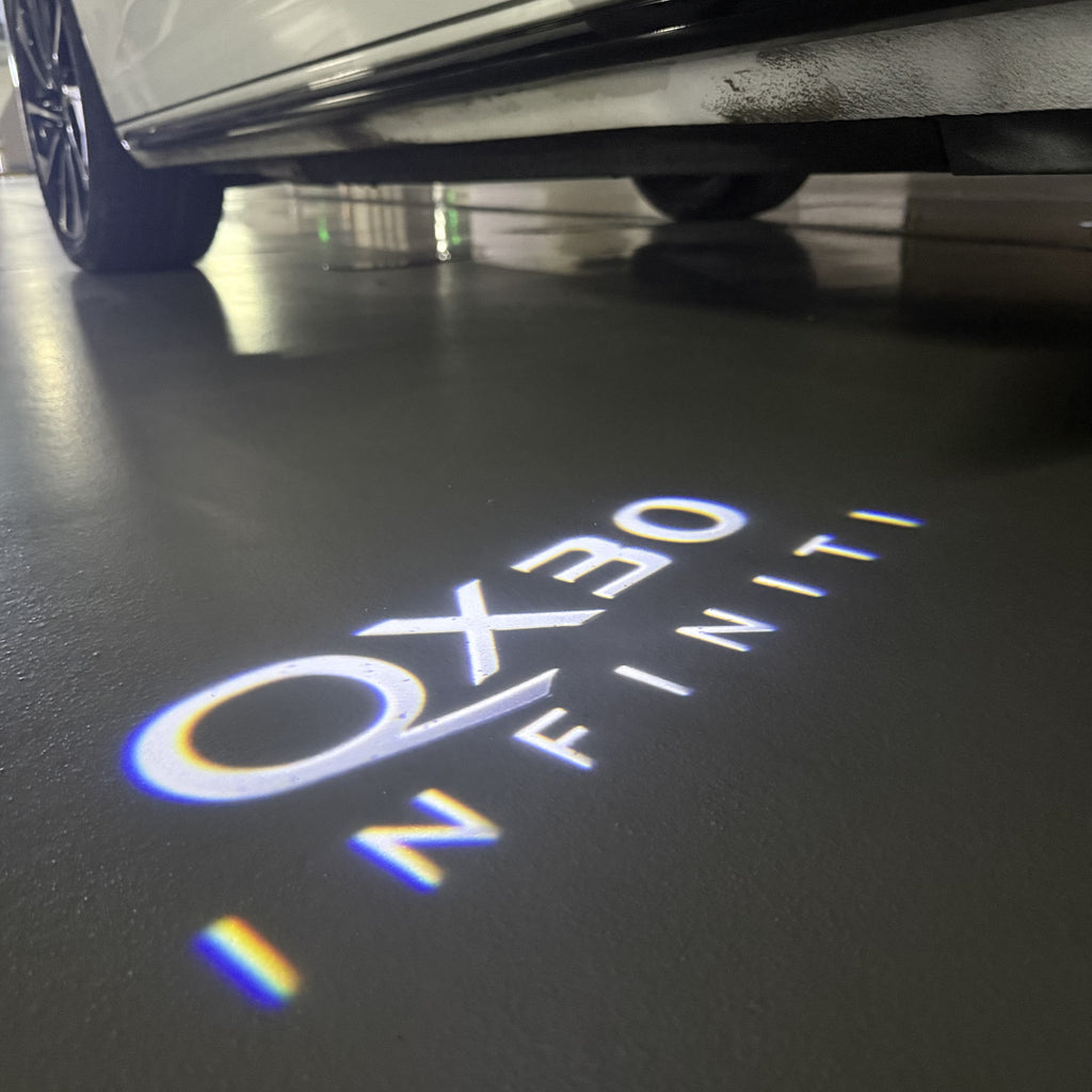INFINTI QX56 LOGO PROJECROTR LIGHTS Nr.74 (quantité 1 = 1 ensemble/2 feux de porte)