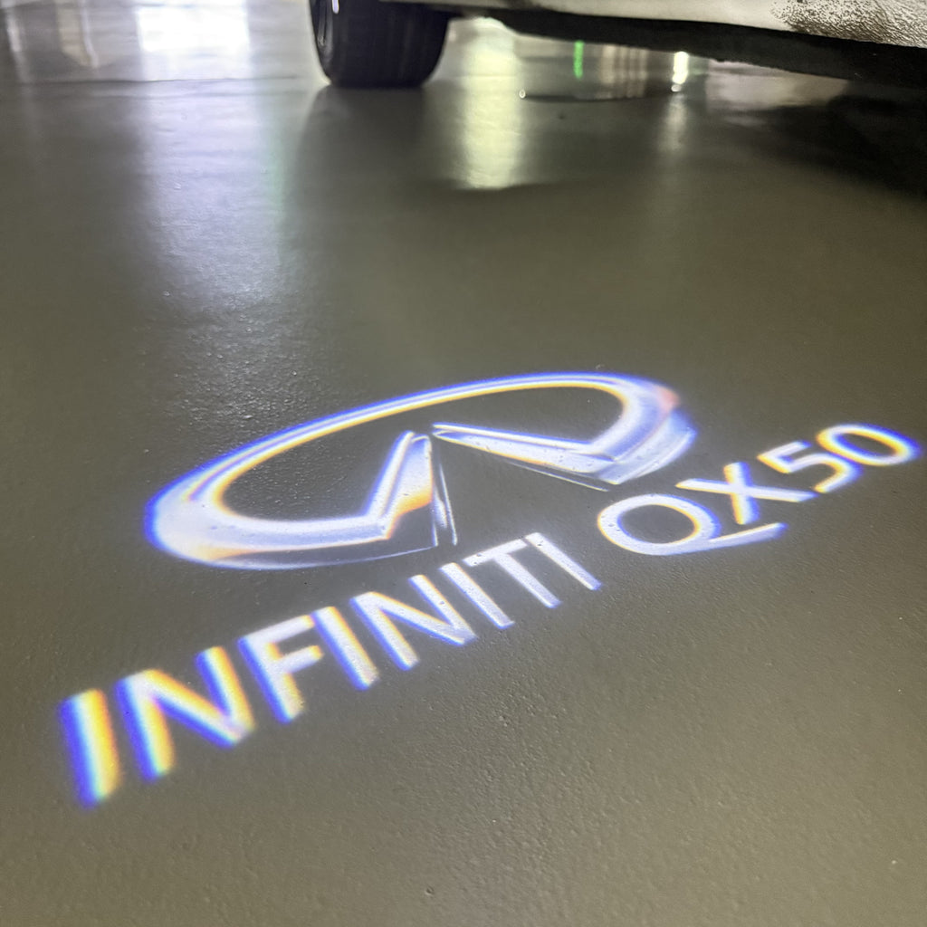 INFINTI QX56 LOGO PROJECROTR LIGHTS Nr.74 (quantité 1 = 1 ensemble/2 feux de porte)