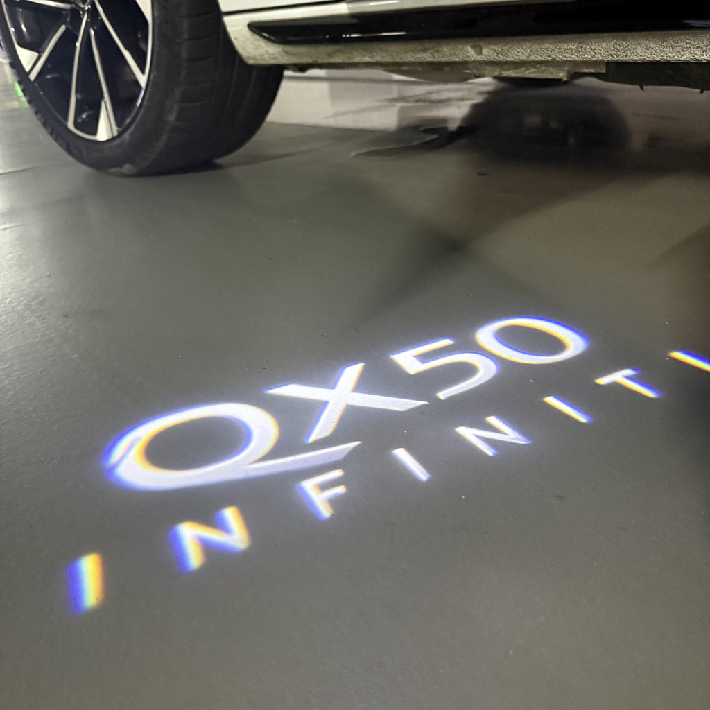 INFINTI QX56 LOGO PROJECROTR LIGHTS Nr.74 (quantité 1 = 1 ensemble/2 feux de porte)