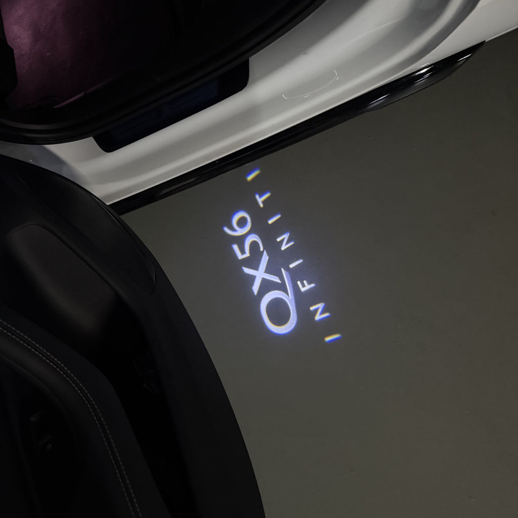 INFINTI QX56 LOGO PROJECROTR LIGHTS Nr.74 (quantité 1 = 1 ensemble/2 feux de porte)