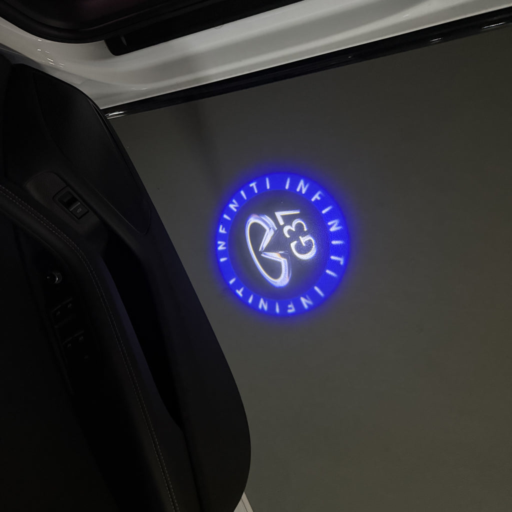 INFINTI QX56 LOGO PROJECROTR LIGHTS Nr.74 (quantité 1 = 1 ensemble/2 feux de porte)