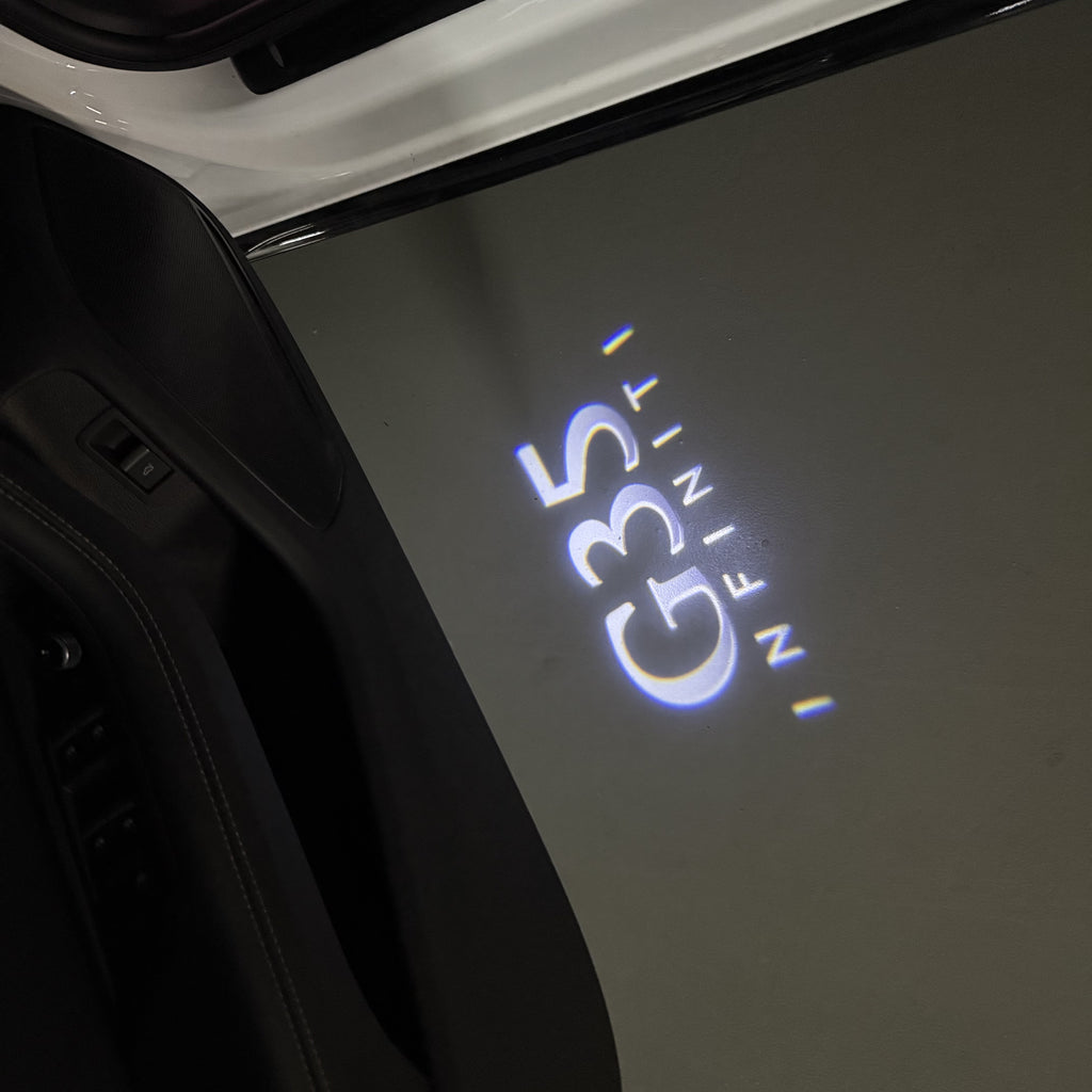 INFINTI QX56 LOGO PROJECROTR LIGHTS Nr.74 (quantité 1 = 1 ensemble/2 feux de porte)