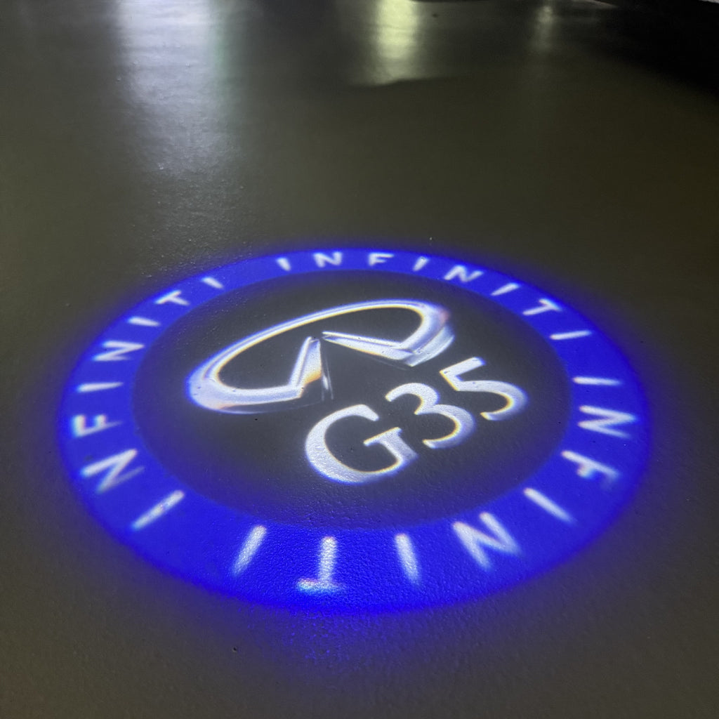 INFINTI QX56 LOGO PROJECROTR LIGHTS Nr.74 (quantité 1 = 1 ensemble/2 feux de porte)