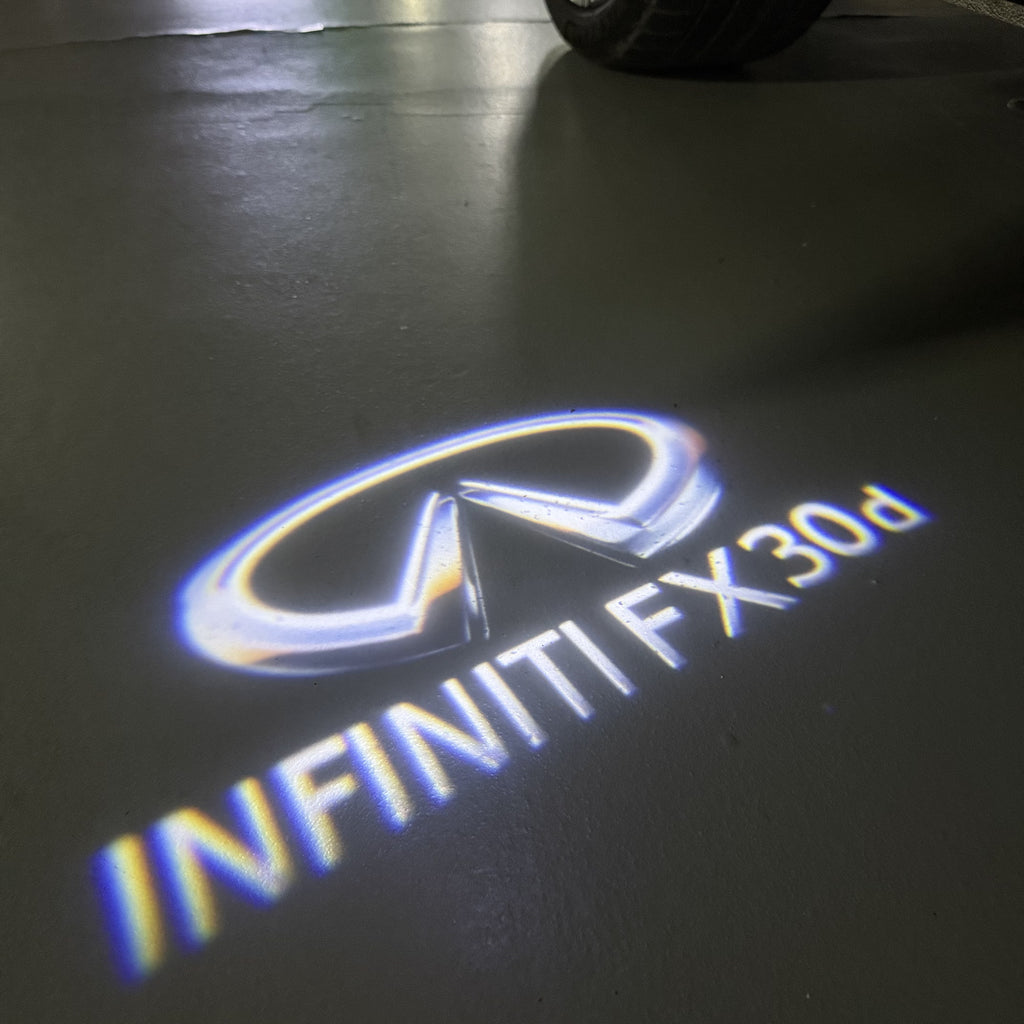 INFINTI QX56 LOGO PROJECROTR LIGHTS Nr.74 (quantité 1 = 1 ensemble/2 feux de porte)