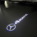 LUCI PROIETTORI LOGO MERCEDES BENZ Nr.03 (quantità 1 = 1 set / 2 luci porta)