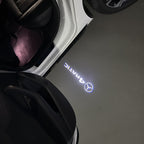 LUCI PROIETTORI LOGO MERCEDES BENZ Nr.03 (quantità 1 = 1 set / 2 luci porta)