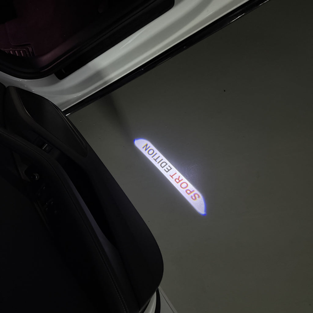 LUCI PROIETTORI LOGO MERCEDES BENZ Nr.03 (quantità 1 = 1 set / 2 luci porta)