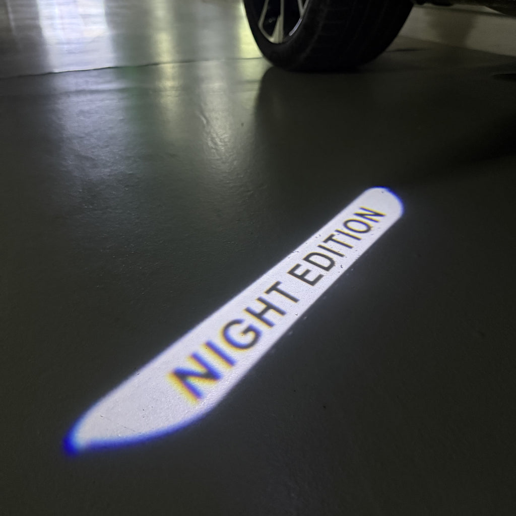 LUCI PROIETTORI LOGO MERCEDES BENZ Nr.03 (quantità 1 = 1 set / 2 luci porta)