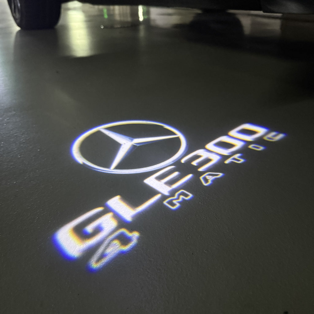 MERCEDES BENZ LOGO PROJECTOT LIGHTS Nr.03 (Menge 1 = 1 Sätze/2 Türleuchten)