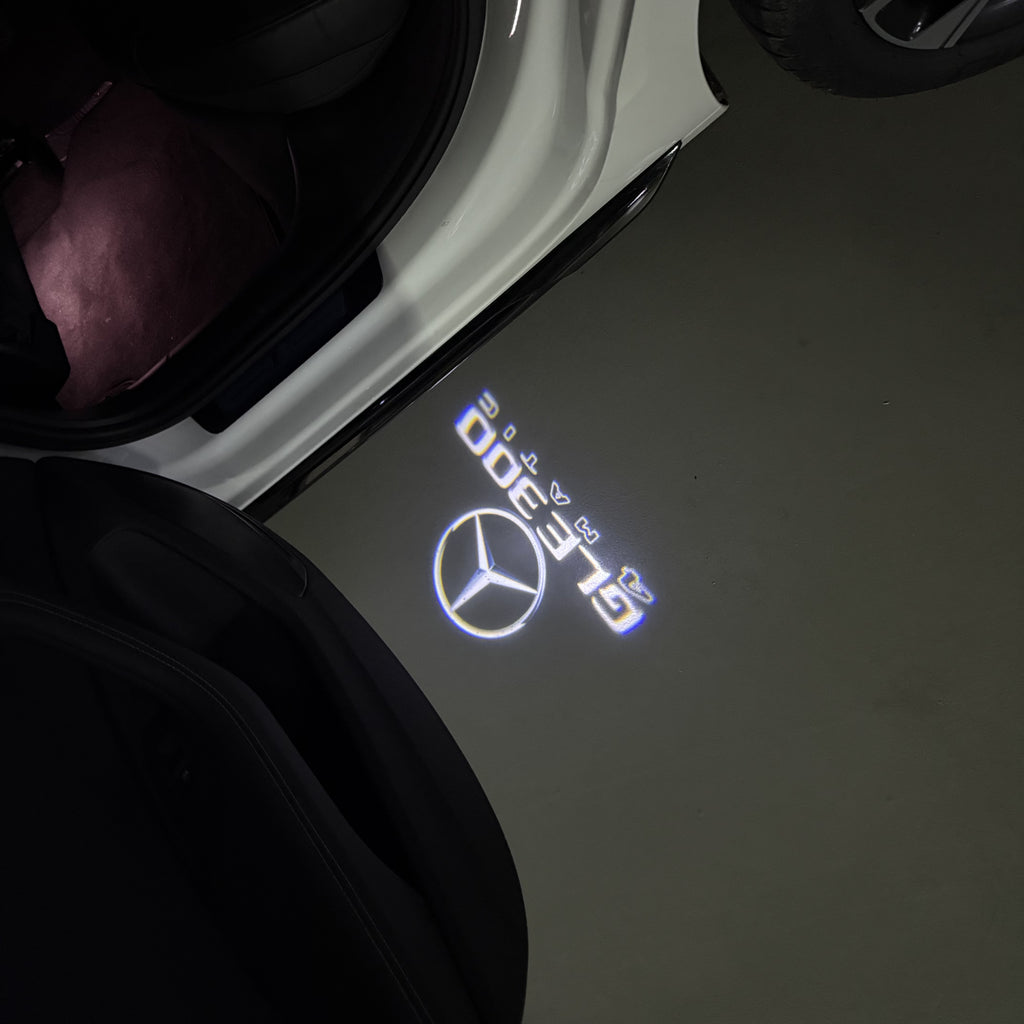 MERCEDES BENZ LOGO PROJECTOT LIGHTS Nr.03 (Menge 1 = 1 Sätze/2 Türleuchten)
