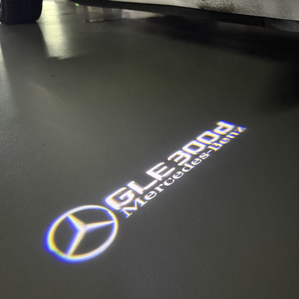 MERCEDES BENZ LOGO PROJECTOT LIGHTS Nr.03 (Menge 1 = 1 Sätze/2 Türleuchten)