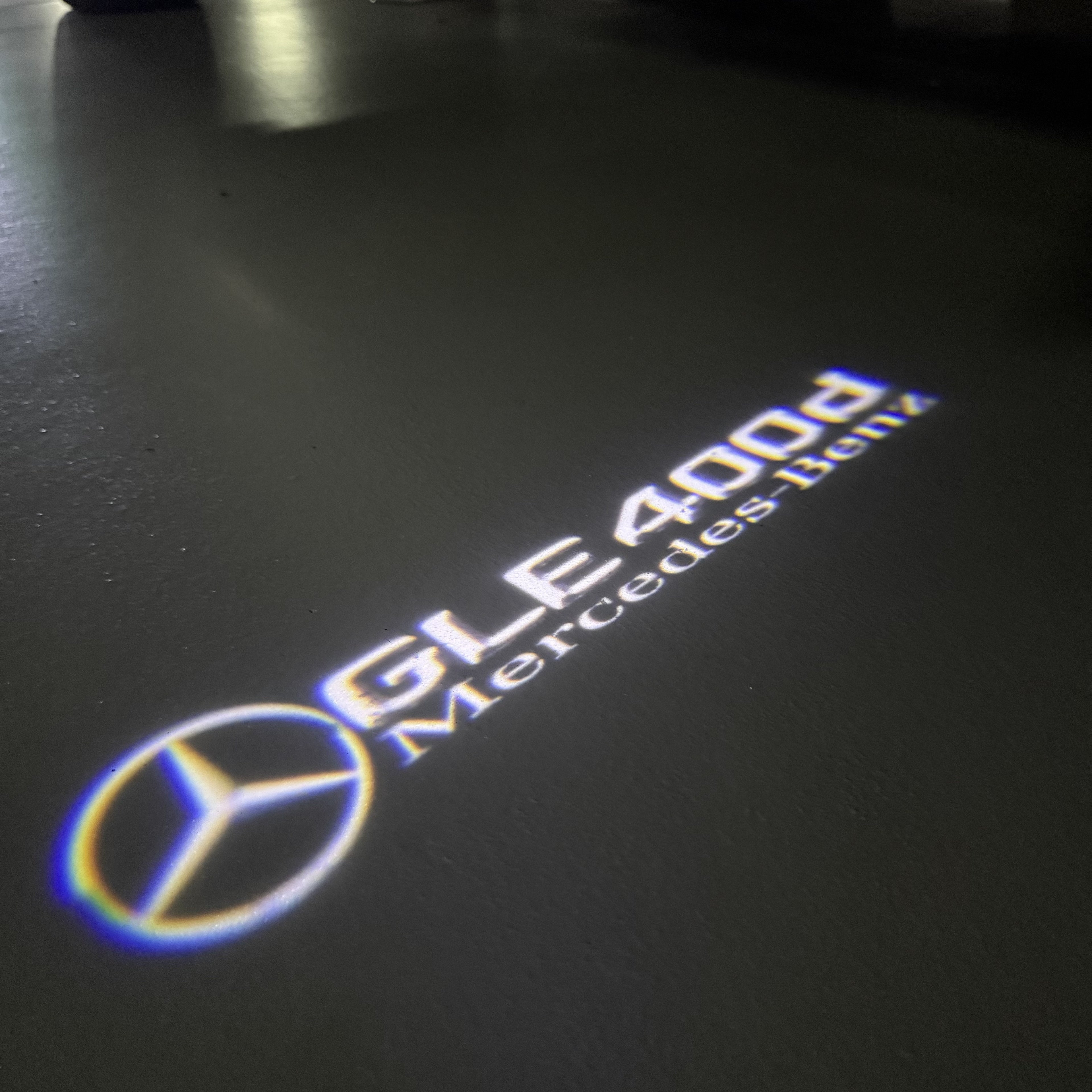 MERCEDES BENZ LOGO PROJECTOT LIGHTS Nr.03 (Menge 1 = 1 Sätze/2 Türleuchten)