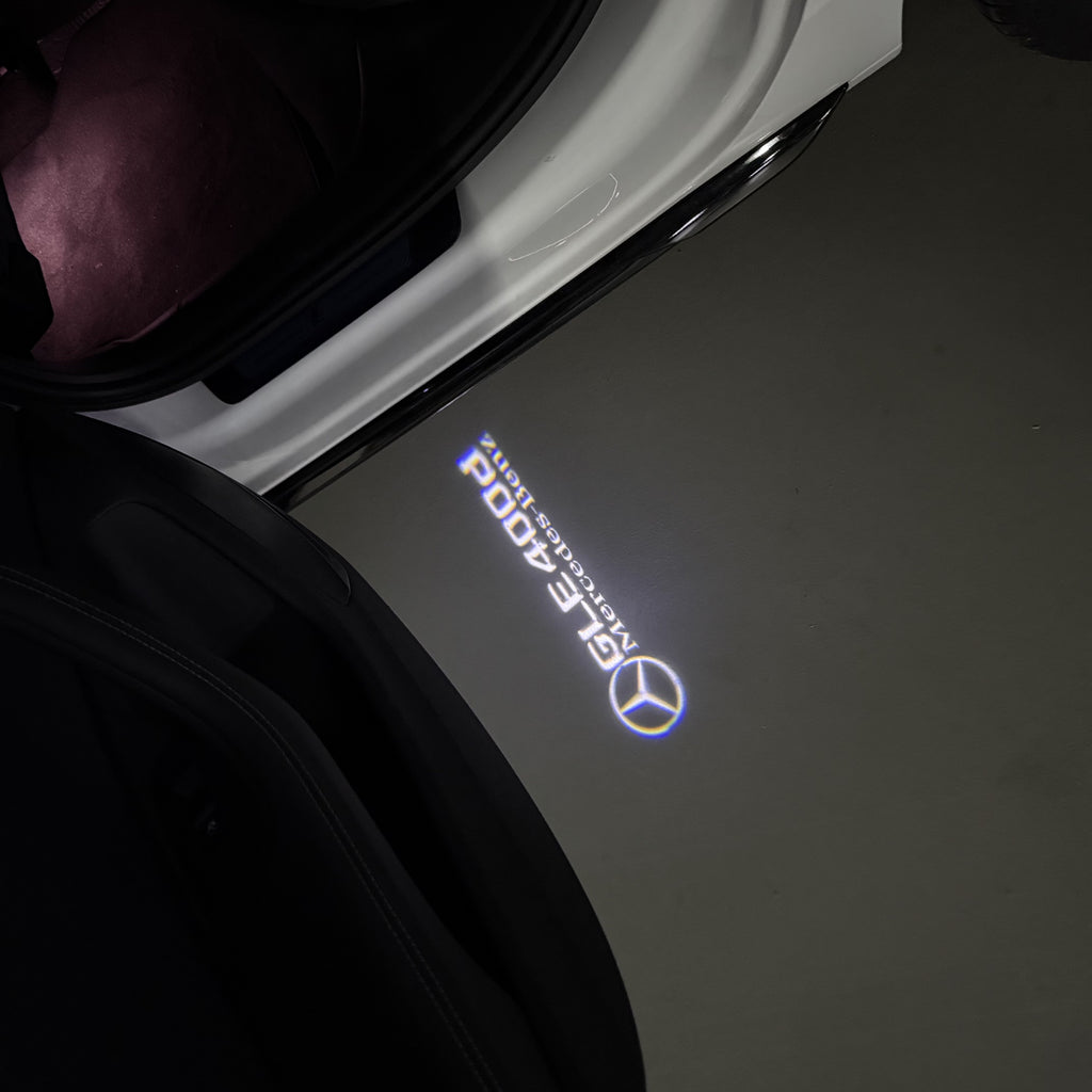 MERCEDES BENZ LOGO PROJECTOT LIGHTS Nr.03 (Menge 1 = 1 Sätze/2 Türleuchten)