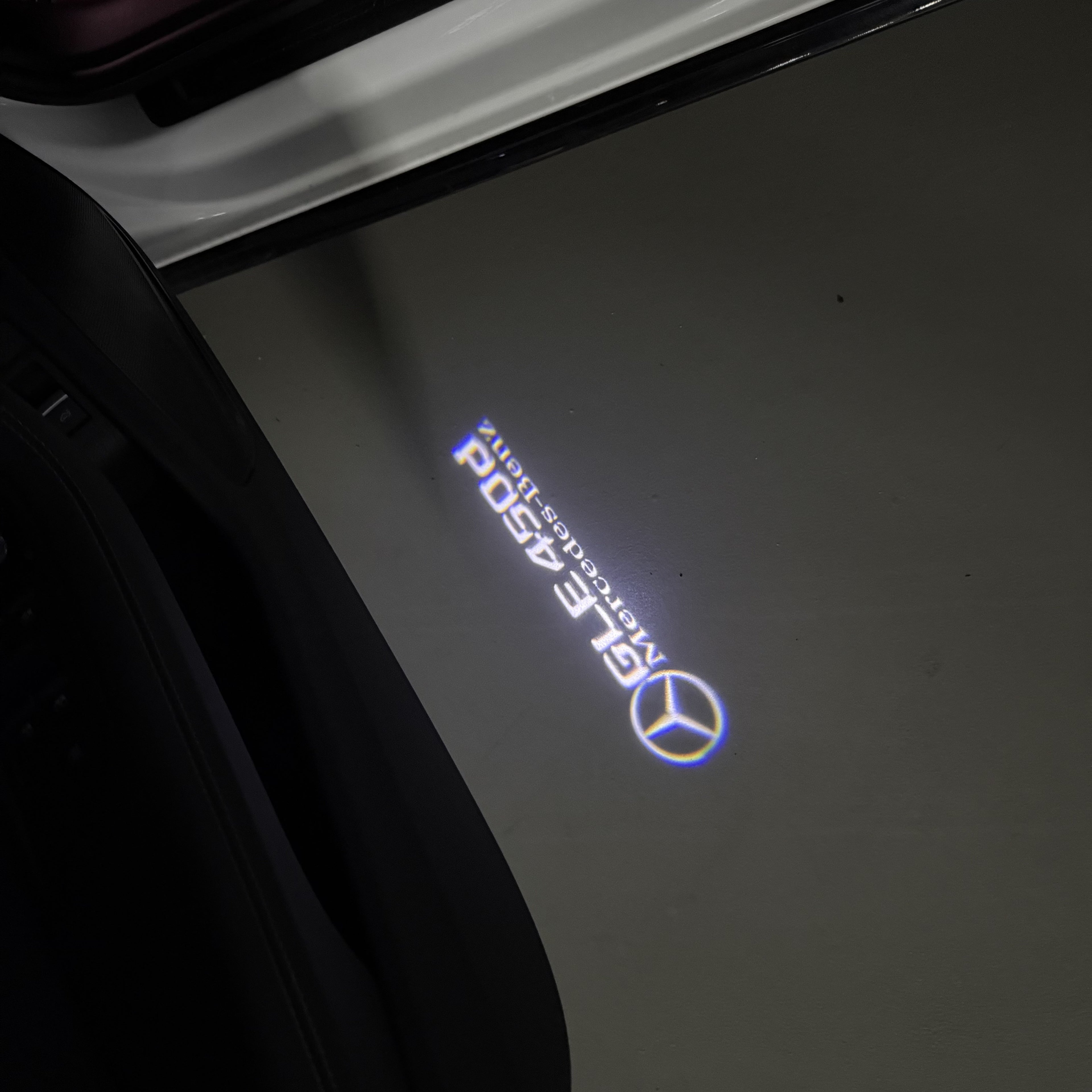 MERCEDES BENZ LOGO PROJECTOT LIGHTS Nr.03 (Menge 1 = 1 Sätze/2 Türleuchten)