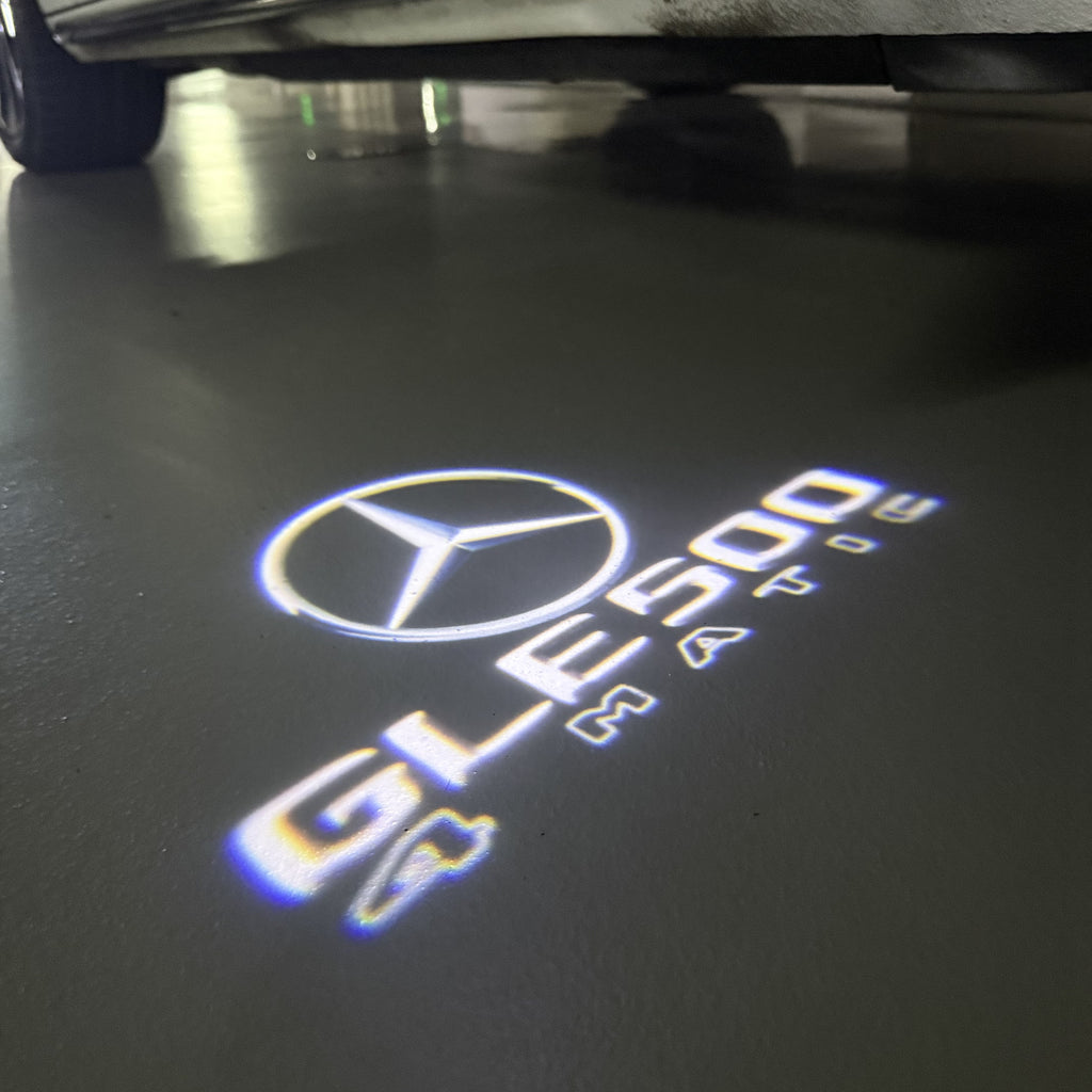MERCEDES BENZ LOGO PROJECTOT LIGHTS Nr.03 (Menge 1 = 1 Sätze/2 Türleuchten)