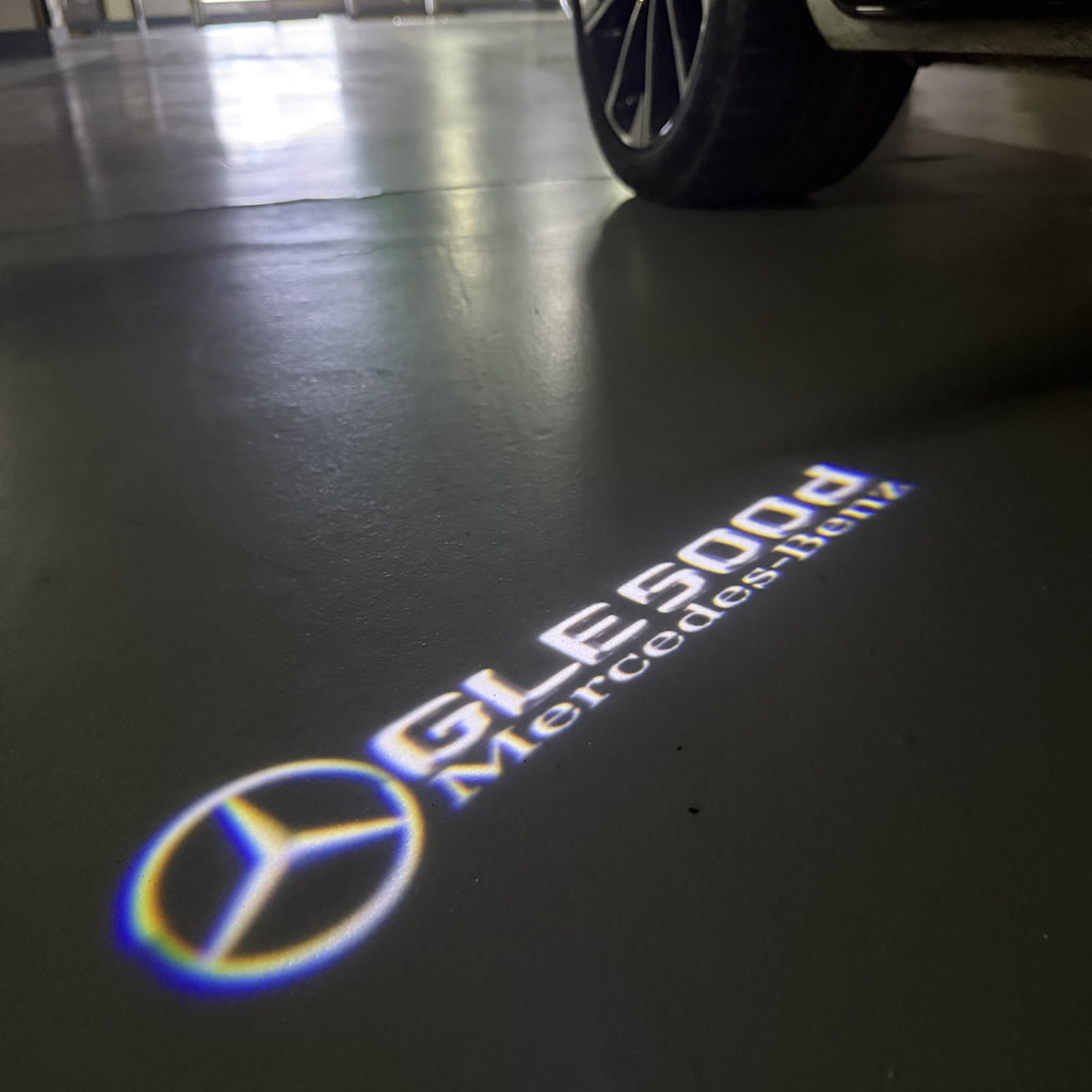 MERCEDES BENZ LOGO PROJECTOT LIGHTS Nr.03 (Menge 1 = 1 Sätze/2 Türleuchten)