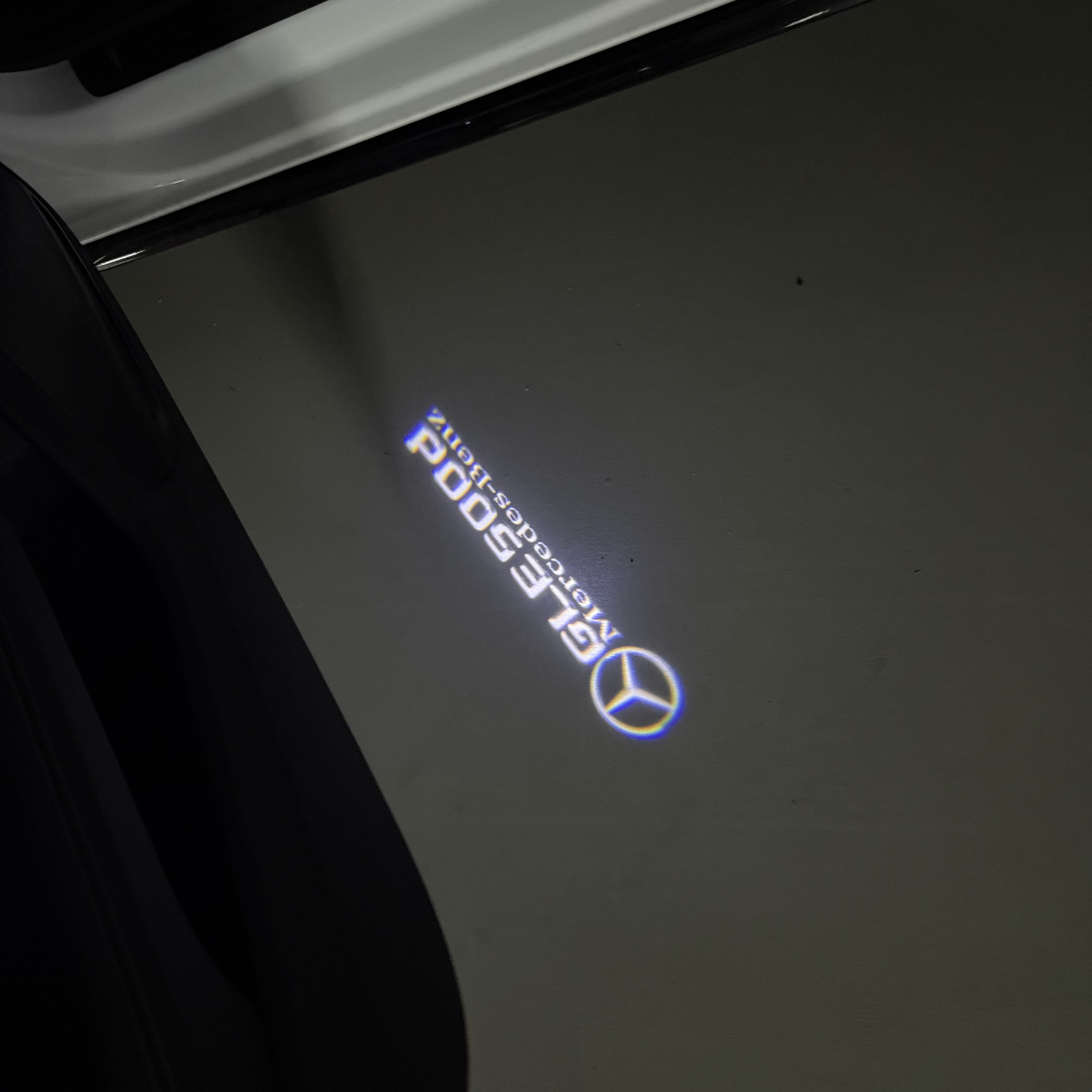 MERCEDES BENZ LOGO PROJECTOT LIGHTS Nr.03 (Menge 1 = 1 Sätze/2 Türleuchten)
