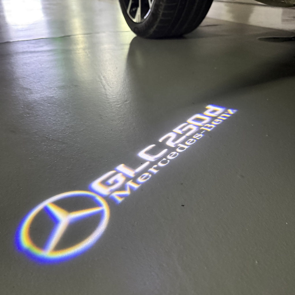 MERCEDES BENZ LOGO PROJECTOT LIGHTS Nr.03 (Menge 1 = 1 Sätze/2 Türleuchten)