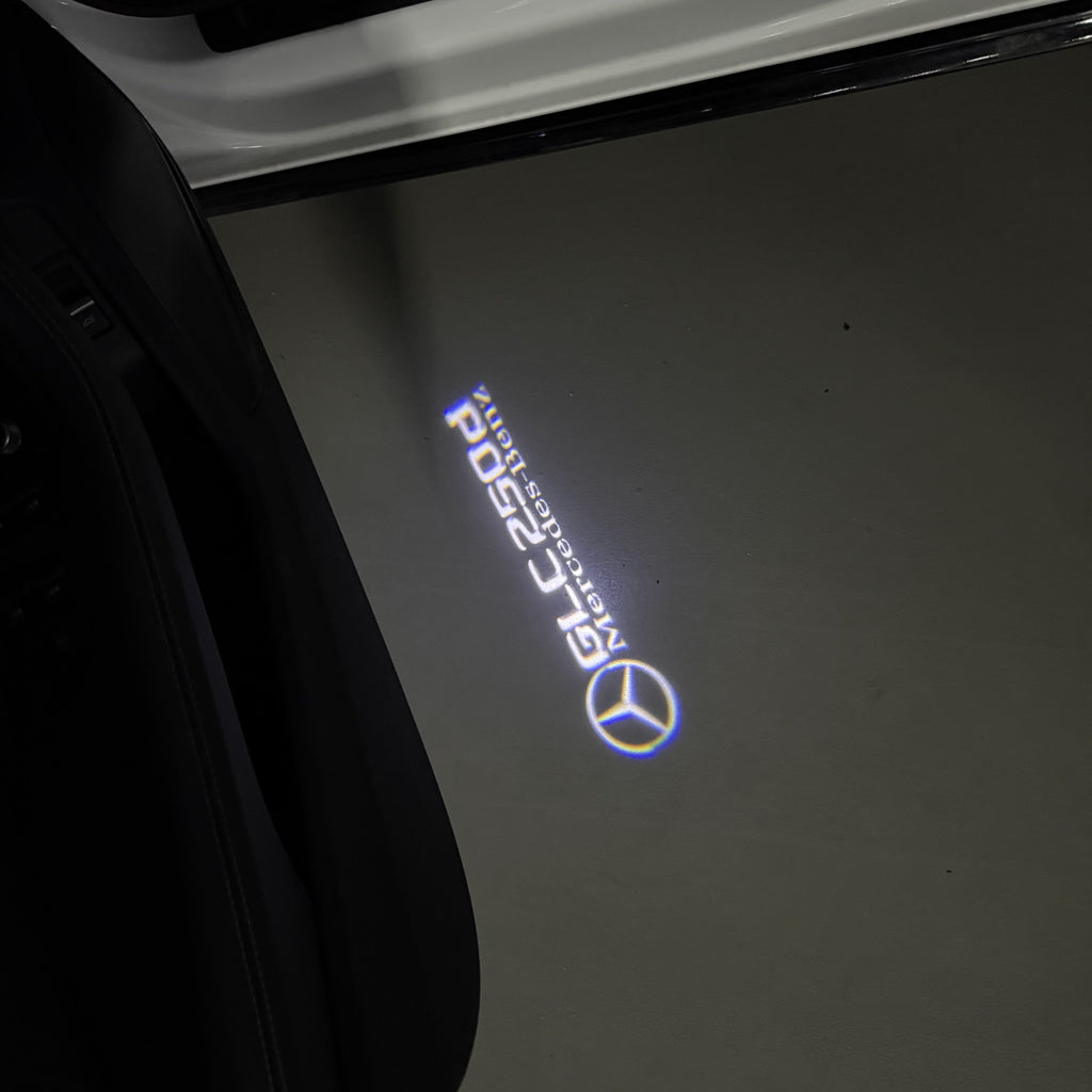 MERCEDES BENZ LOGO PROJECTOT LIGHTS Nr.03 (Menge 1 = 1 Sätze/2 Türleuchten)