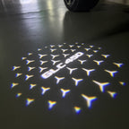 MERCEDES BENZ LOGO PROJECTOT LIGHTS Nr.03 (Menge 1 = 1 Sätze/2 Türleuchten)
