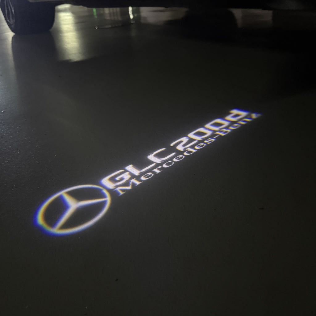 MERCEDES BENZ LOGO PROJECTOT LIGHTS Nr.03 (Menge 1 = 1 Sätze/2 Türleuchten)