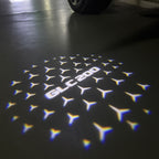 MERCEDES BENZ LOGO PROJECTOT LIGHTS Nr.03 (Menge 1 = 1 Sätze/2 Türleuchten)