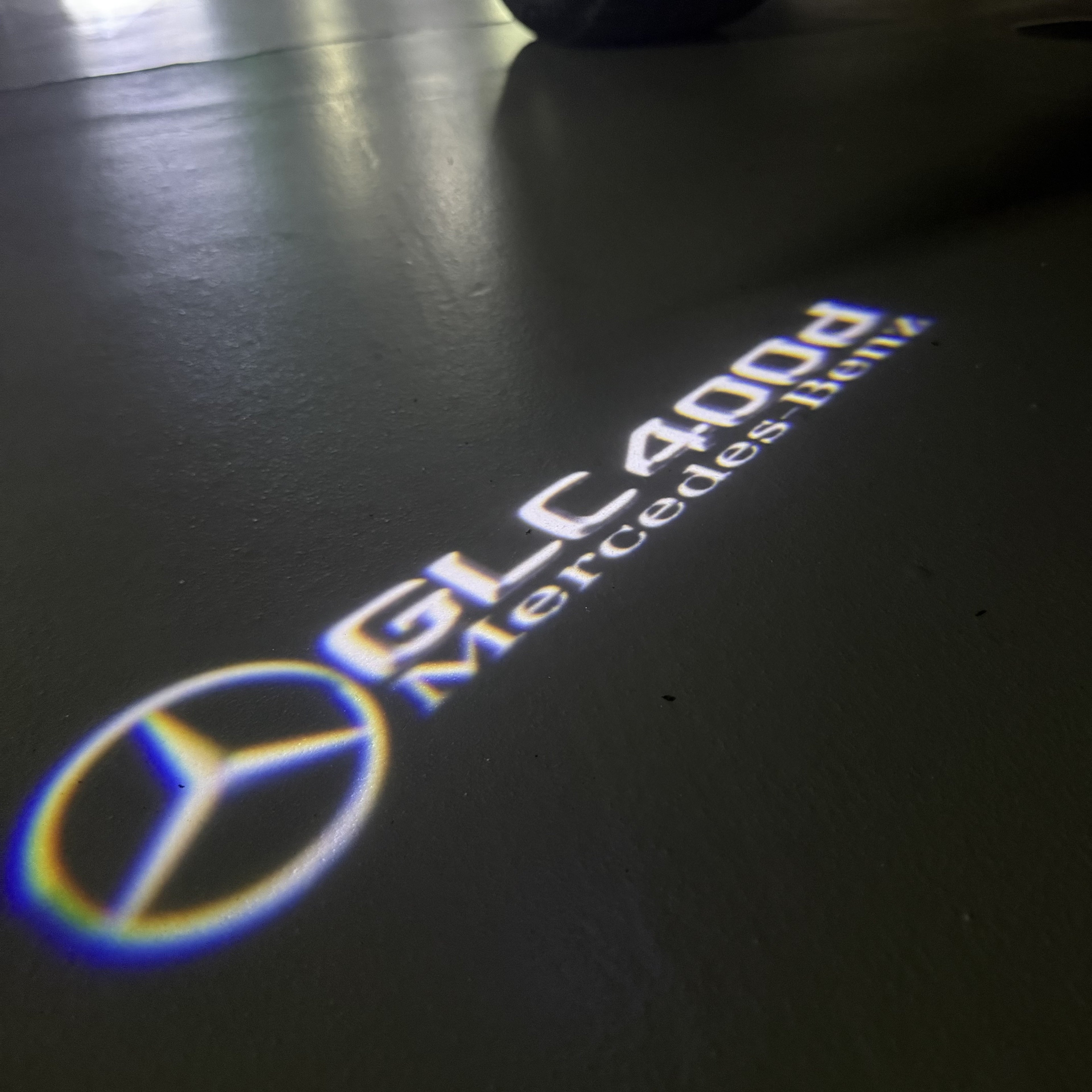 MERCEDES BENZ LOGO PROJECTOT LIGHTS Nr.03 (Menge 1 = 1 Sätze/2 Türleuchten)