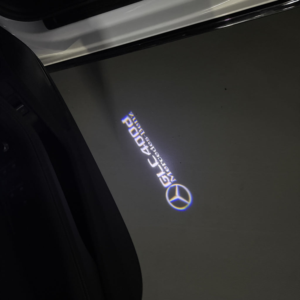 MERCEDES BENZ LOGO PROJECTOT LIGHTS Nr.03 (Menge 1 = 1 Sätze/2 Türleuchten)