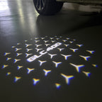 MERCEDES BENZ LOGO PROJECTOT LIGHTS Nr.03 (Menge 1 = 1 Sätze/2 Türleuchten)