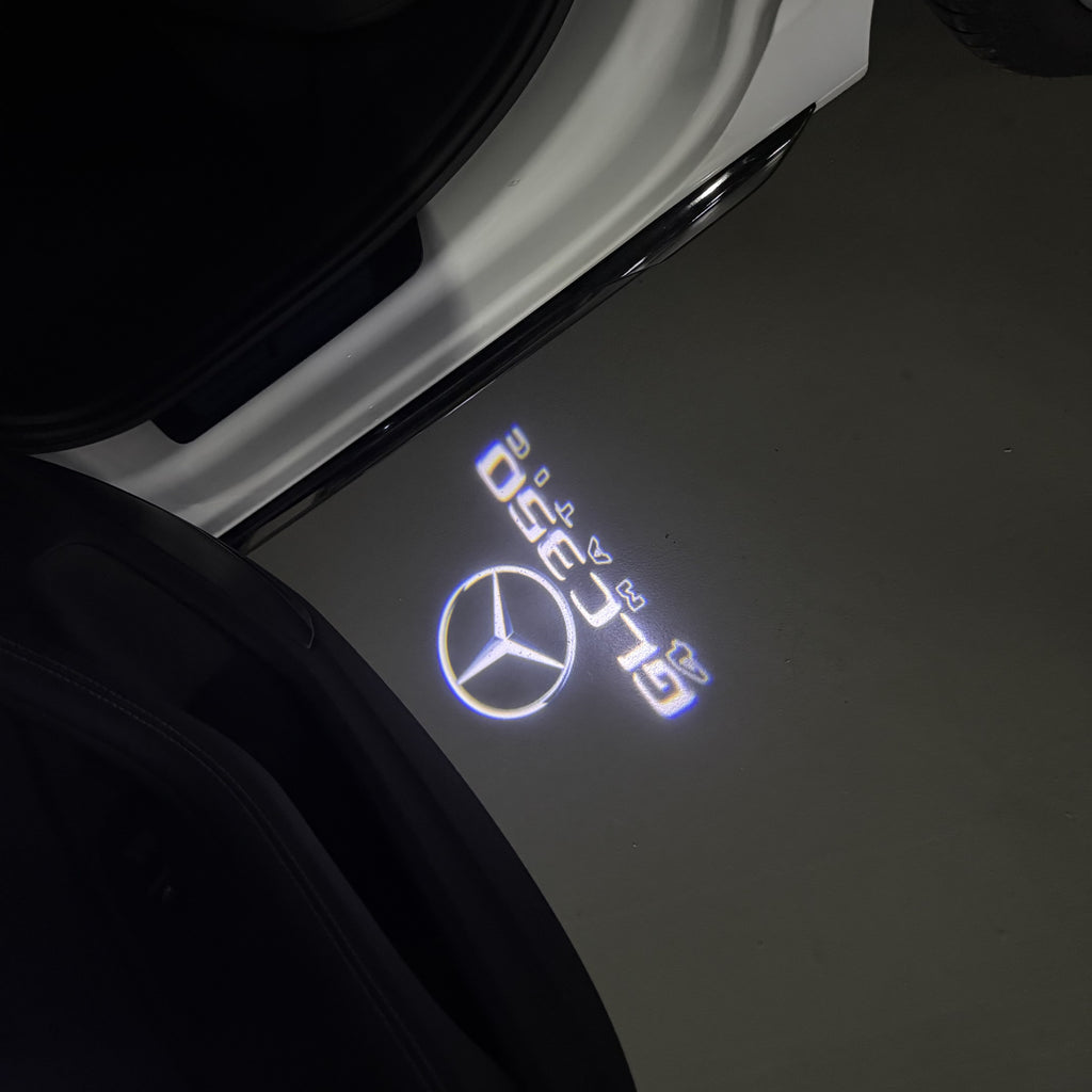 MERCEDES BENZ LOGO PROJECTOT LIGHTS Nr.03 (Menge 1 = 1 Sätze/2 Türleuchten)