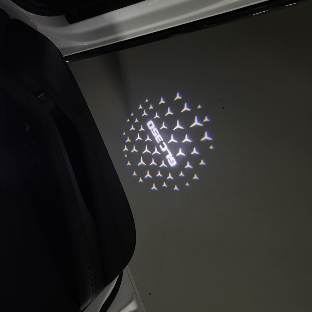 MERCEDES BENZ LOGO PROJECTOT LIGHTS Nr.03 (Menge 1 = 1 Sätze/2 Türleuchten)