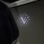 MERCEDES BENZ LOGO PROJECTOT LIGHTS Nr.03 (Menge 1 = 1 Sätze/2 Türleuchten)