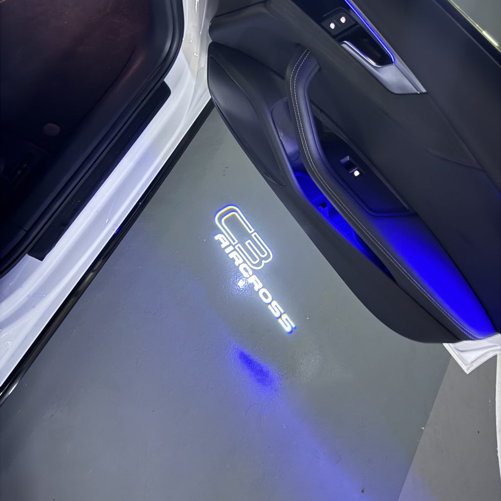 ÉCLAIRAGE DE PROJECTEUR BMW M3 LOGO Nr.24 (quantité 1 = 1 jeux / 2 feux de porte)
