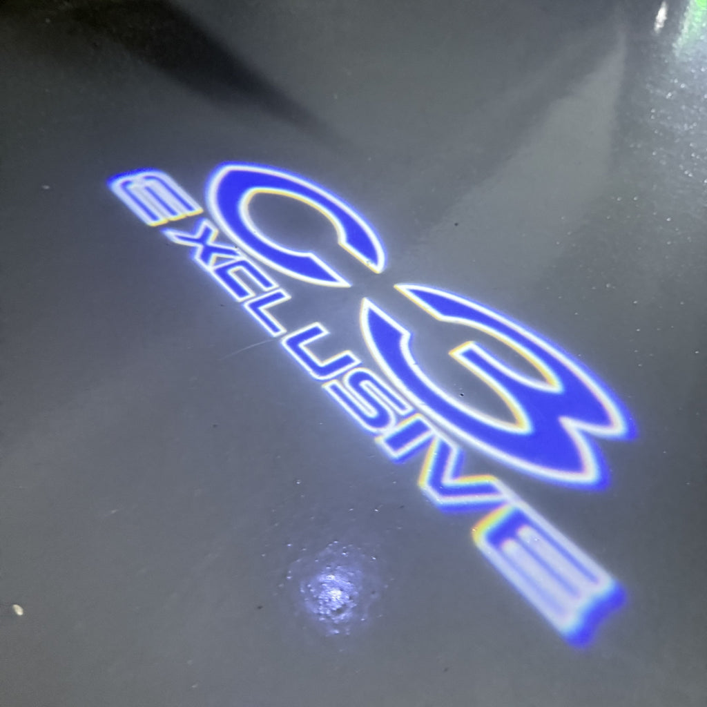 BMW M3 LOGO PROJECTOT LIGHTS Nr.24 (Menge 1 = 1 Sets/2 Türleuchten)