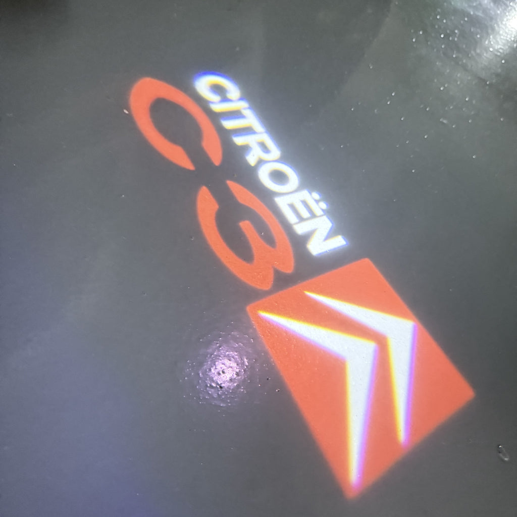 BMW M3 LOGO PROJECTOT LIGHTS Nr.24 (Menge 1 = 1 Sets/2 Türleuchten)