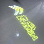 ÉCLAIRAGE DE PROJECTEUR BMW M3 LOGO Nr.24 (quantité 1 = 1 jeux / 2 feux de porte)