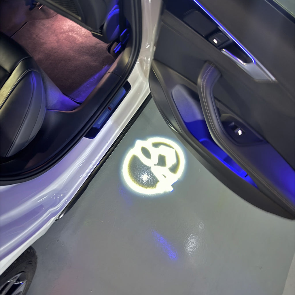 BMW M3 LOGO PROJECTOT LIGHTS Nr.24 (Menge 1 = 1 Sets/2 Türleuchten)