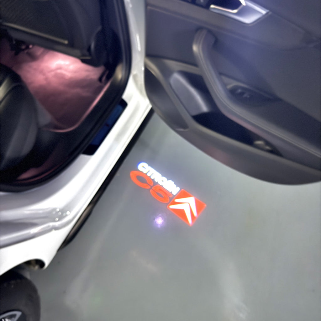 ÉCLAIRAGE DE PROJECTEUR BMW M3 LOGO Nr.24 (quantité 1 = 1 jeux / 2 feux de porte)