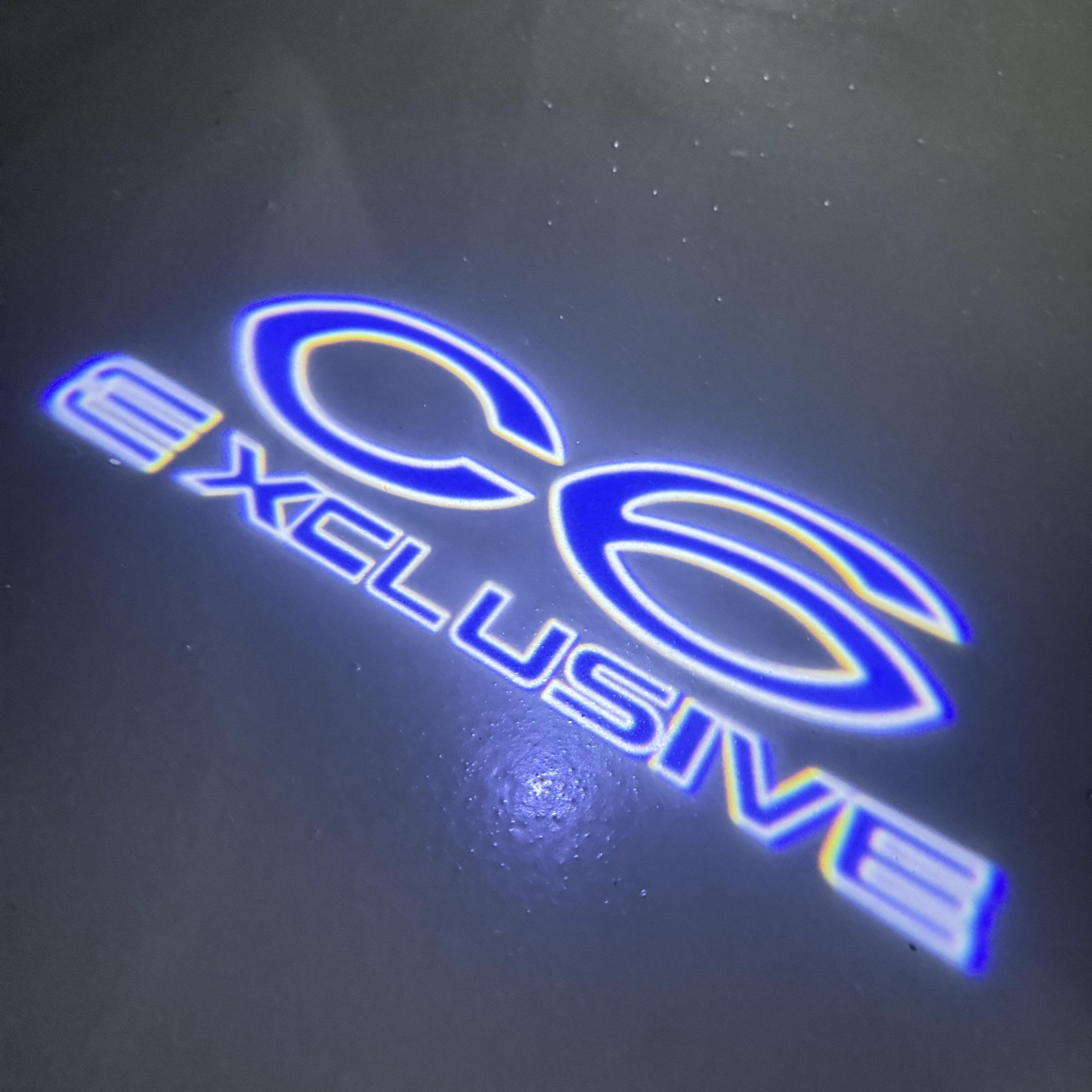 BMW M3 LOGO PROJECTOR LIGHTS Nr.24 (الكمية 1 = 1 مجموعة / 2 أضواء باب)