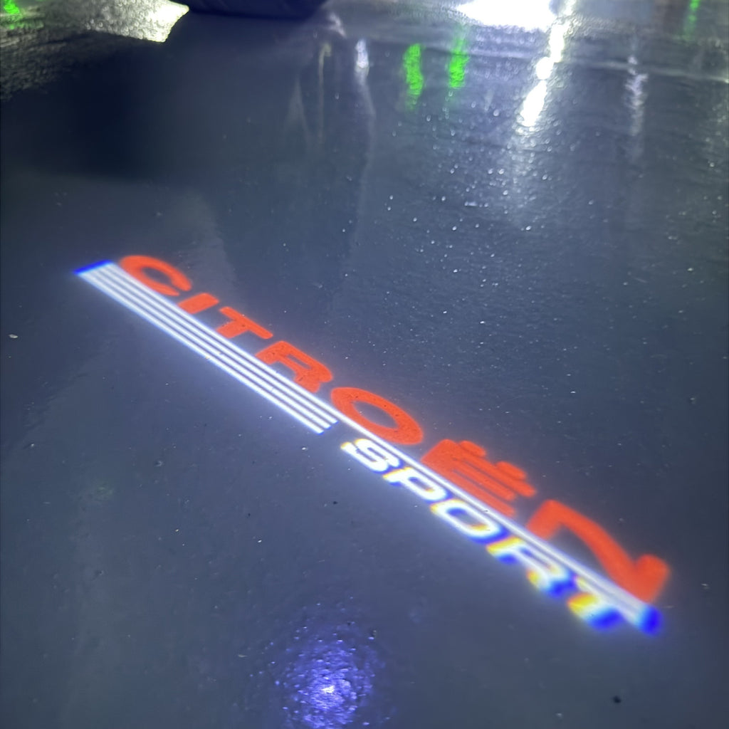 BMW M3 LOGO PROJECTOT LIGHTS Nr.24 (Menge 1 = 1 Sets/2 Türleuchten)