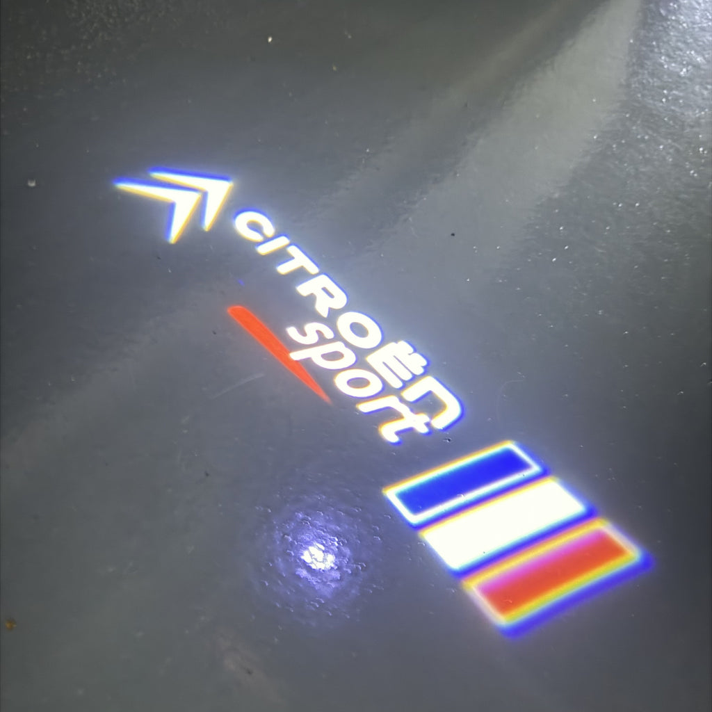 BMW M3 LOGO PROJECTOR LIGHTS Nr.24 (الكمية 1 = 1 مجموعة / 2 أضواء باب)