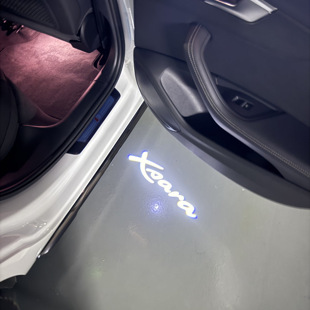 ÉCLAIRAGE DE PROJECTEUR BMW M3 LOGO Nr.24 (quantité 1 = 1 jeux / 2 feux de porte)