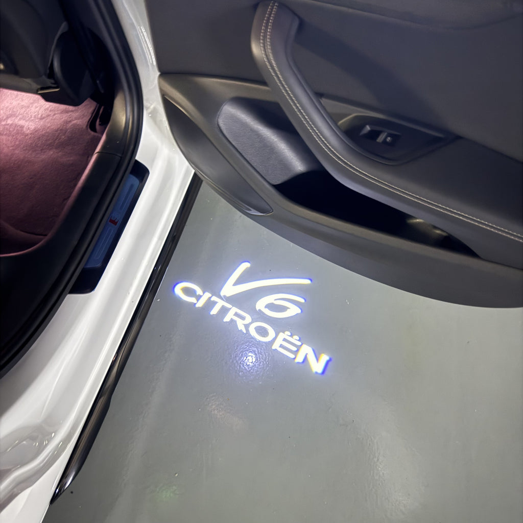 LUCES DE PROYECTOR DEL LOGOTIPO BMW M3 Nr.24 (cantidad 1 = 1 juegos / 2 luces de puerta)