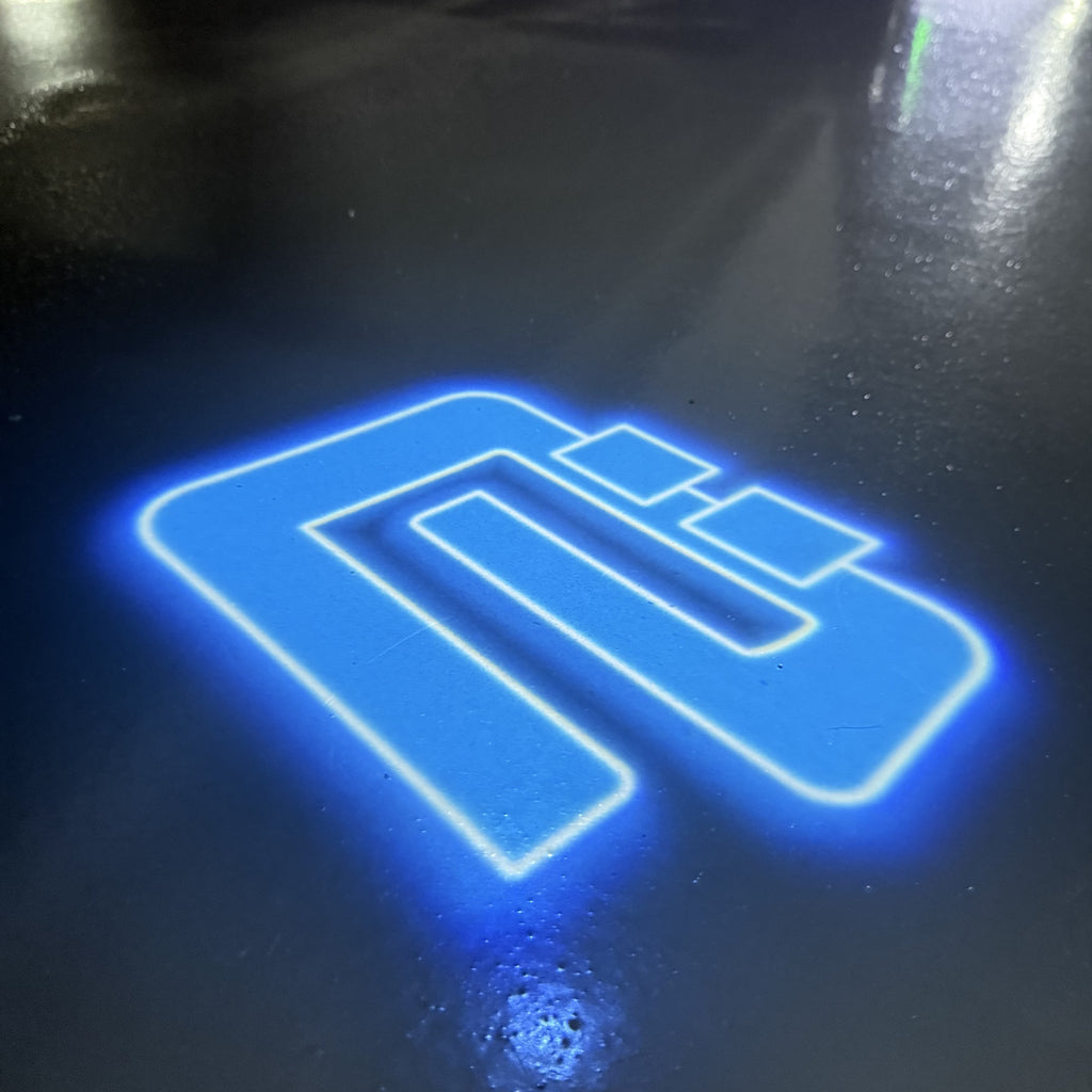 BMW M3 LOGO PROJECTOT LIGHTS Nr.24 (Menge 1 = 1 Sets/2 Türleuchten)