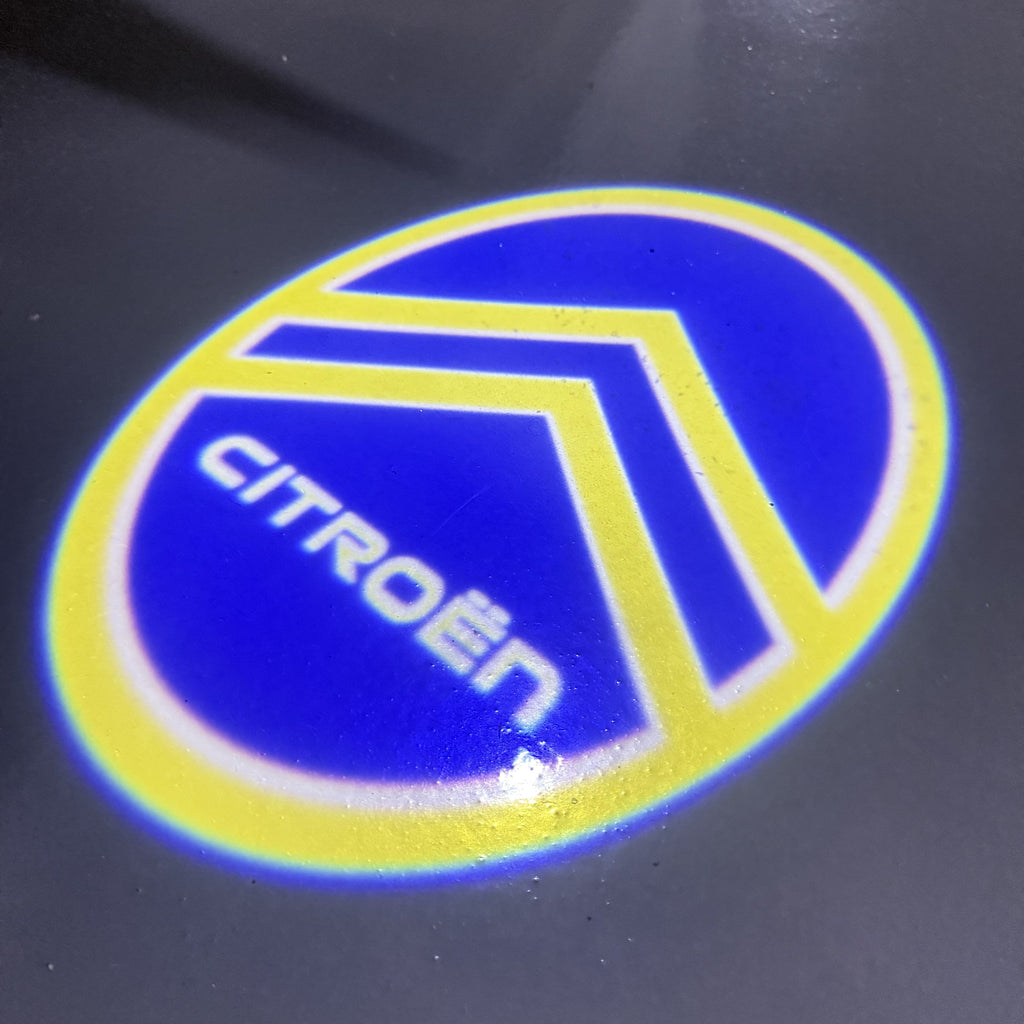 ÉCLAIRAGE DE PROJECTEUR BMW M3 LOGO Nr.24 (quantité 1 = 1 jeux / 2 feux de porte)