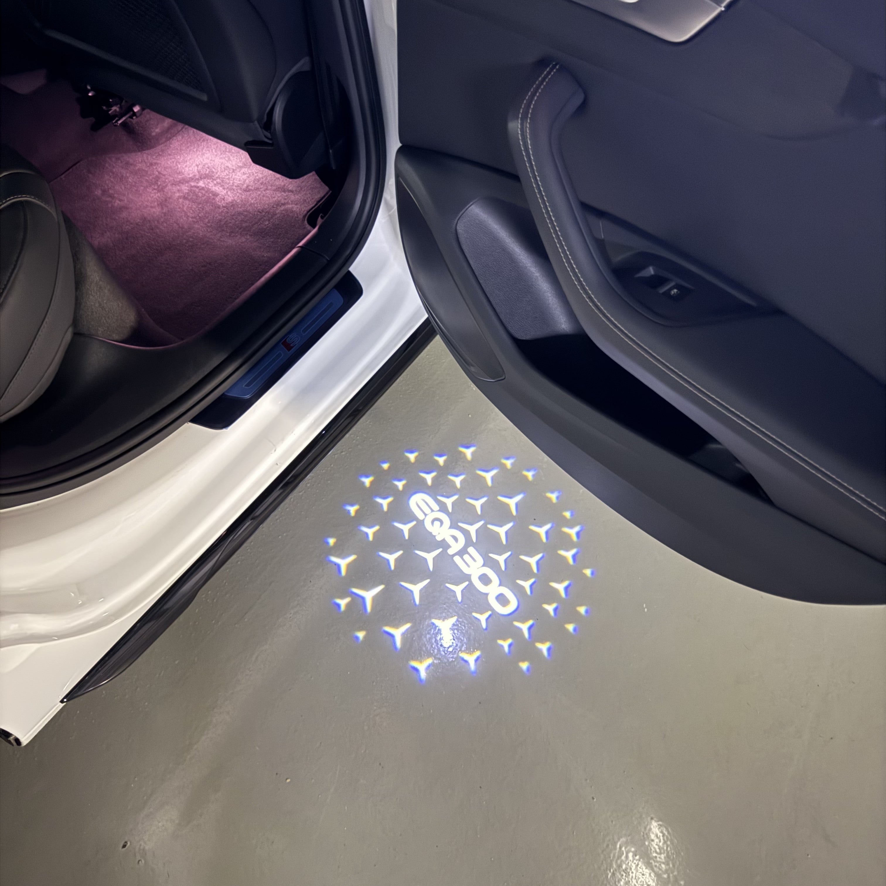 MERCEDES BENZ LOGO PROJECTOT LIGHTS Nr.03 (Menge 1 = 1 Sätze/2 Türleuchten)